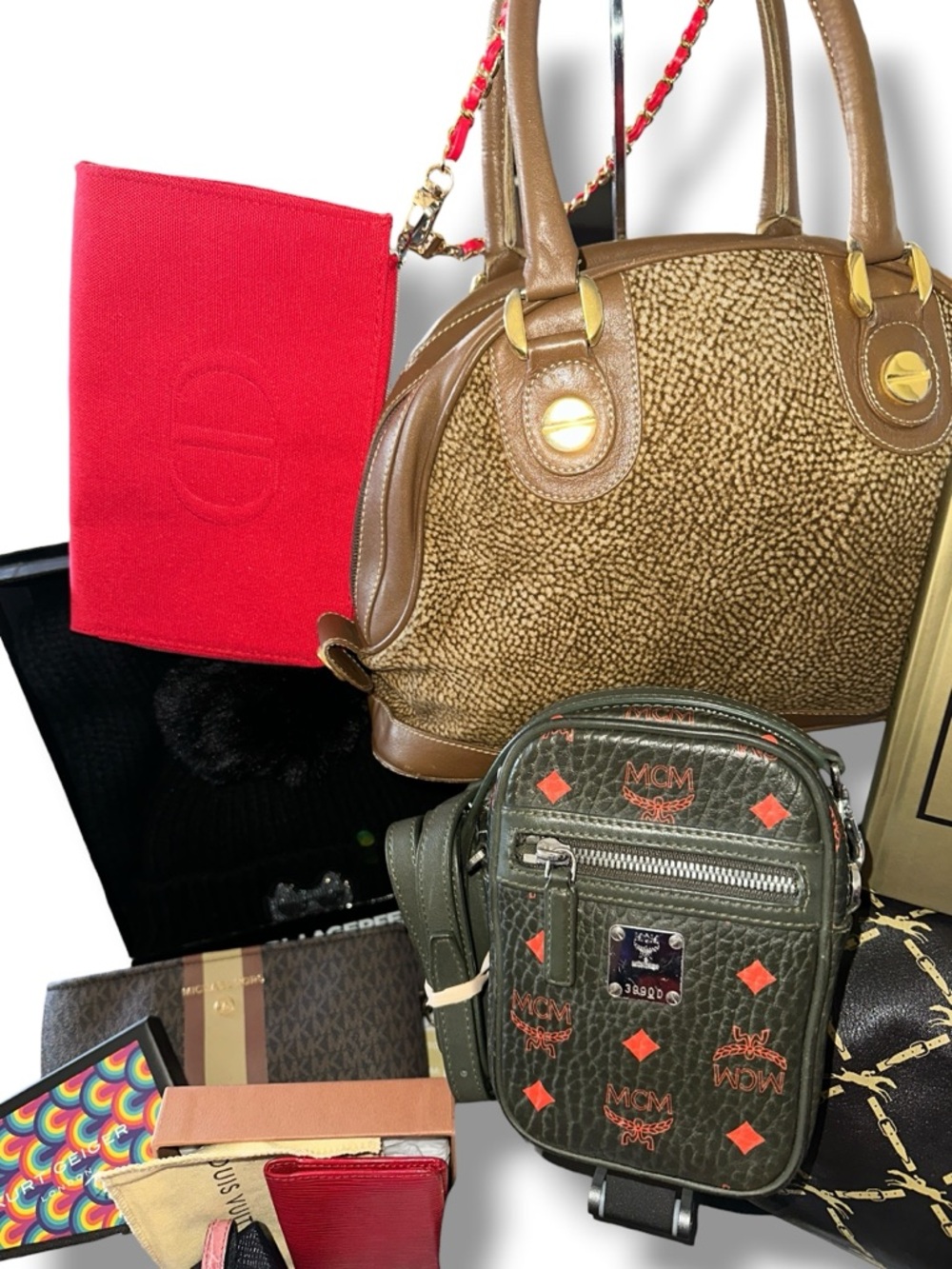 1️⃣5️⃣ STUFFED BAGS GAME: MCM, Vuitton, Versace, Dior, Prada, Givenchy, Geiger! - Picture 12 of 17
